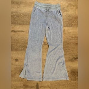 Velvet flare pants